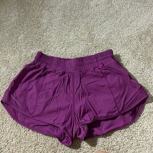 Purple/ pink hotty hot short lululemon